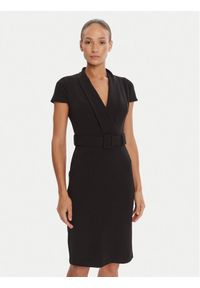 Rinascimento Sukienka koktajlowa CFC0125582003 Czarny Slim Fit. Kolor: czarny. Materiał: syntetyk. Styl: wizytowy #1