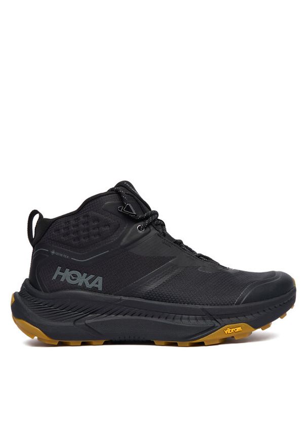 HOKA - Hoka Trekkingi Transport Hike Gtx 1172912 Czarny. Kolor: czarny. Materiał: materiał. Sport: turystyka piesza