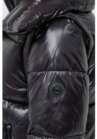 MICHAEL Michael Kors kurtka damska kolor czarny zimowa. Kolor: czarny. Materiał: polar, włókno, materiał. Długość rękawa: bez rękawów. Sezon: zima #4