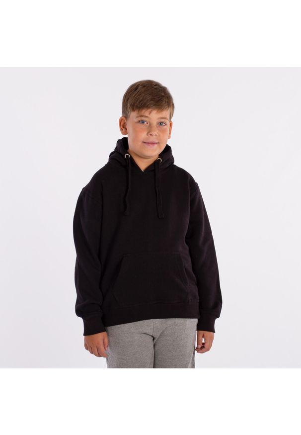 Softee - Bluza dziecięca SOFTEE Kelvin. Typ kołnierza: kaptur. Kolor: czarny
