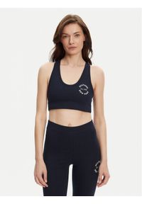 TOMMY HILFIGER - Tommy Hilfiger Biustonosz top UW0UW05891 Granatowy. Kolor: niebieski. Materiał: bawełna #1