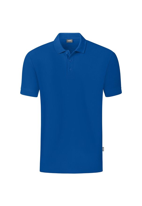 Polo Jako Organic. Typ kołnierza: polo. Kolor: niebieski. Materiał: materiał. Sport: piłka nożna
