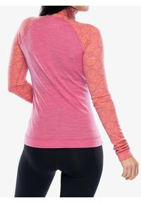 Bluza termoaktywna damska Smartwool Classic Thermal Merino BL 1/4 Zip Boxed. Kolor: różowy