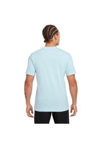 Nike - T-shirt Męski Sportswear. Kolor: niebieski. Sport: turystyka piesza