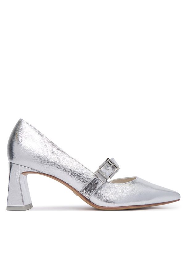 Czółenka Tamaris. Kolor: srebrny