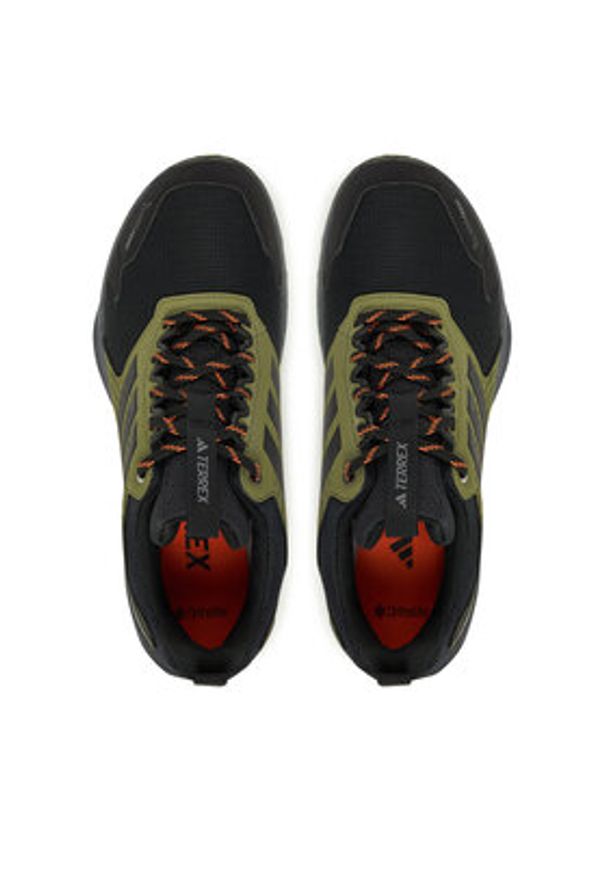 Adidas - adidas Buty do biegania Terrex Tracefinder 2 CLIMAPROOF Trail JR7768 Khaki. Kolor: brązowy. Materiał: materiał. Technologia: ClimaProof (Adidas). Model: Adidas Terrex