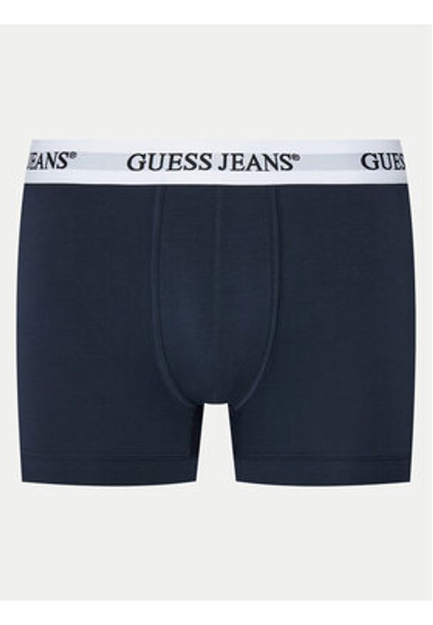 Guess Jeans Komplet 3 par bokserek M4BZ45 K6YW1 Granatowy. Kolor: niebieski. Materiał: bawełna