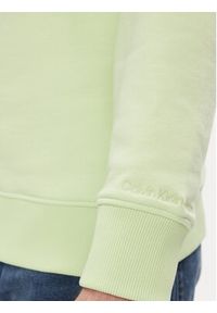 Calvin Klein Jeans Bluza Embro Badge J30J325270 Zielony Regular Fit. Kolor: zielony. Materiał: bawełna