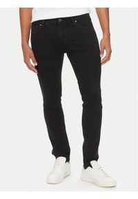 Jack & Jones - Jack&Jones Jeansy Liam 12246950 Czarny Skinny Fit. Kolor: czarny