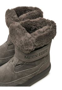 Moon Boot Śniegowce Junior Park Dtrap Boot Suede 80D3440040 Szary. Kolor: szary. Materiał: skóra, zamsz #2