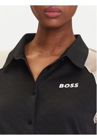 BOSS Polo Ellici2 50544191 Czarny Regular Fit. Typ kołnierza: polo. Kolor: czarny. Materiał: syntetyk #4
