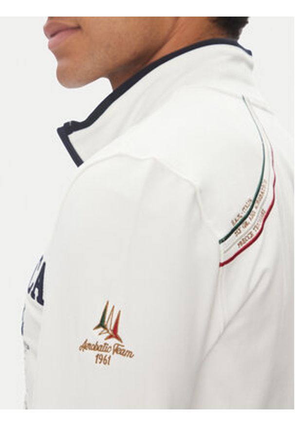 Aeronautica Militare Bluza 251FE1999F459 Biały Regular Fit. Kolor: biały. Materiał: bawełna