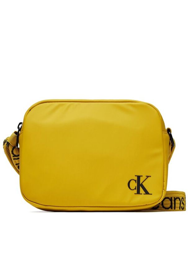 Calvin Klein Jeans Torebka Ultralight Dblzipcamera Bag21 Ru K60K611502 Żółty. Kolor: żółty
