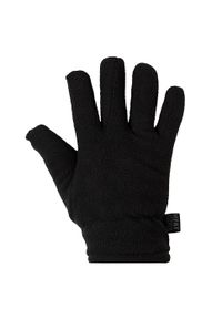 HEAT KEEPER - Dziecięce rękawice termoaktywne Heatkeeper Thinsulate/Fleece czarne. Kolor: czarny. Materiał: polar. Technologia: Thinsulate