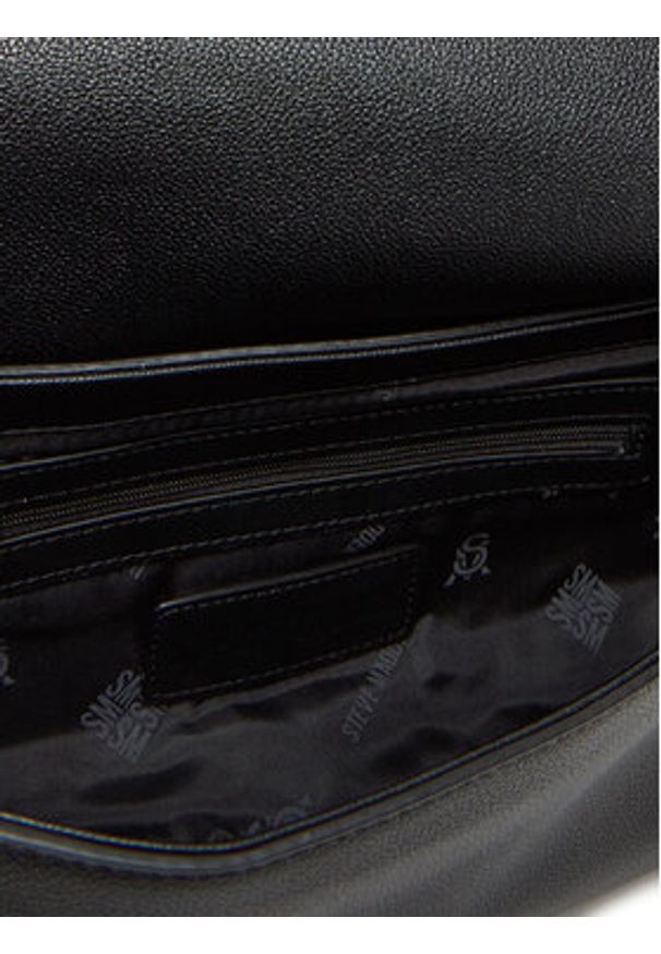 Steve Madden Torebka Bindara SM13001657 Czarny. Kolor: czarny. Materiał: skórzane