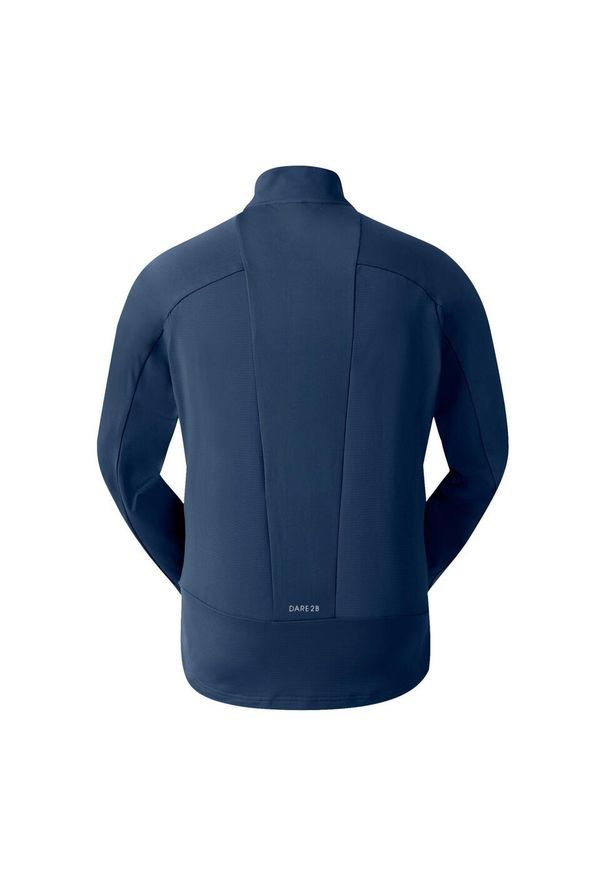 DARE 2B - Męska Warstwa Środkowa Substratum IV Stretch Midlayer. Kolor: szary, niebieski, wielokolorowy. Sport: turystyka piesza