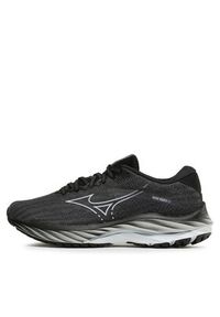 Mizuno Buty do biegania Wave Rider 27 J1GD2303 Czarny. Kolor: czarny. Materiał: mesh, materiał. Model: Mizuno Wave