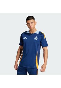 Adidas - Koszulka Real Madrid Tiro 24 Competition Training. Kolor: niebieski, wielokolorowy, pomarańczowy. Materiał: materiał. Sport: piłka nożna #1