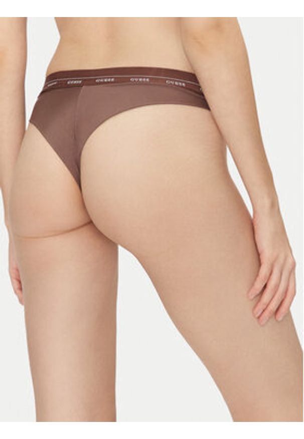 Guess Figi brazylijskie O5RE25 KCF20 Brązowy. Kolor: brązowy. Materiał: syntetyk