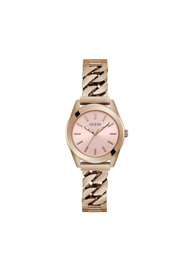Guess Zegarek Serena GW0653L2 Różowe złoto. Kolor: wielokolorowy, złoty, różowy