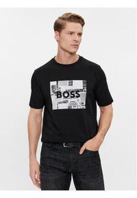 BOSS - Boss T-Shirt Teeheavyboss 50510009 Czarny Regular Fit. Kolor: czarny. Materiał: bawełna #1