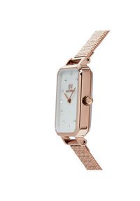 Daniel Wellington Zegarek Quadro Lumine Pressed Piano DW00100578 Złoty. Kolor: złoty