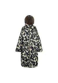 Regatta - Szlafrok Unisex Dla Dorosłych W Panterkę. Kolor: czarny, wielokolorowy. Wzór: motyw zwierzęcy. Sport: turystyka piesza #1