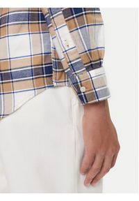 TOMMY HILFIGER - Tommy Hilfiger Koszula Hero MW0MW40473 Beżowy Regular Fit. Kolor: beżowy. Materiał: bawełna