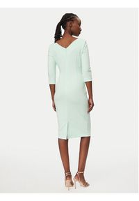 Rinascimento Sukienka koktajlowa CFC0127699003 Zielony Slim Fit. Kolor: zielony. Materiał: syntetyk. Styl: wizytowy #5