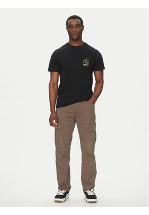 Billabong T-Shirt EBYZT00308 Czarny Regular Fit. Kolor: czarny. Materiał: bawełna