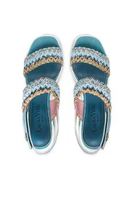 Laura Vita Sandały Noao 03 Niebieski. Kolor: niebieski. Materiał: materiał #6