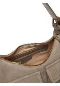 Pinko - PINKO Torebka Cargo Bag Classic PE 25 PLTT 102794 A29N Szary. Kolor: szary. Materiał: skórzane, zamszowe