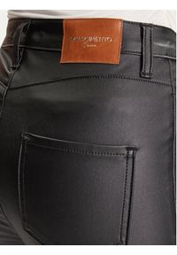 Rinascimento Spodnie z imitacji skóry CFC0126158003 Czarny Skinny Fit. Kolor: czarny. Materiał: skóra #4