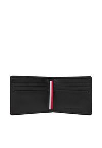 TOMMY HILFIGER - Tommy Hilfiger Duży Portfel Męski Th Corp Mini Cc Wallet & Clip AM0AM13607 Czarny. Kolor: czarny. Materiał: skóra #4