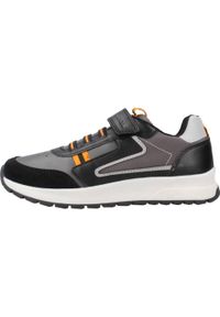 Geox - Buty GEOX J BRIEZEE B. Szary. Kolor: szary. Materiał: syntetyk, tkanina. Sport: turystyka piesza
