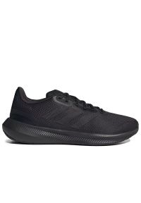 Adidas - Buty adidas Runfalcon Wide 3 HP6649 - czarne. Zapięcie: sznurówki. Kolor: czarny. Materiał: materiał, guma. Szerokość cholewki: normalna. Model: Adidas Cloudfoam #1