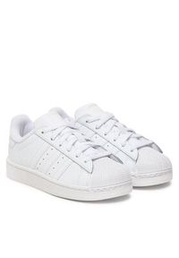Adidas - adidas Sneakersy Superstar II C JH9982 Biały. Kolor: biały. Materiał: skóra. Model: Adidas Superstar #7