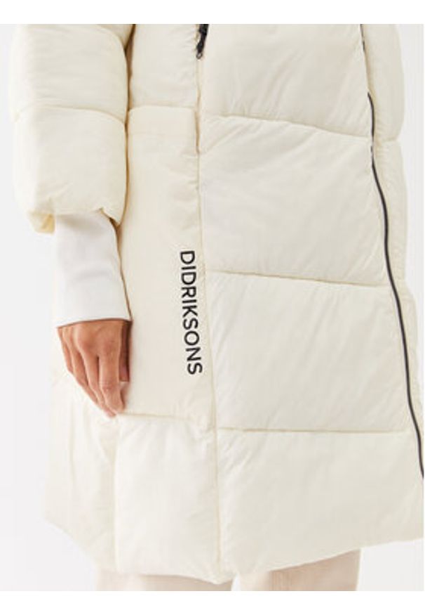 Didriksons Kurtka zimowa Andrea 504308 Écru Oversize. Materiał: syntetyk. Sezon: zima