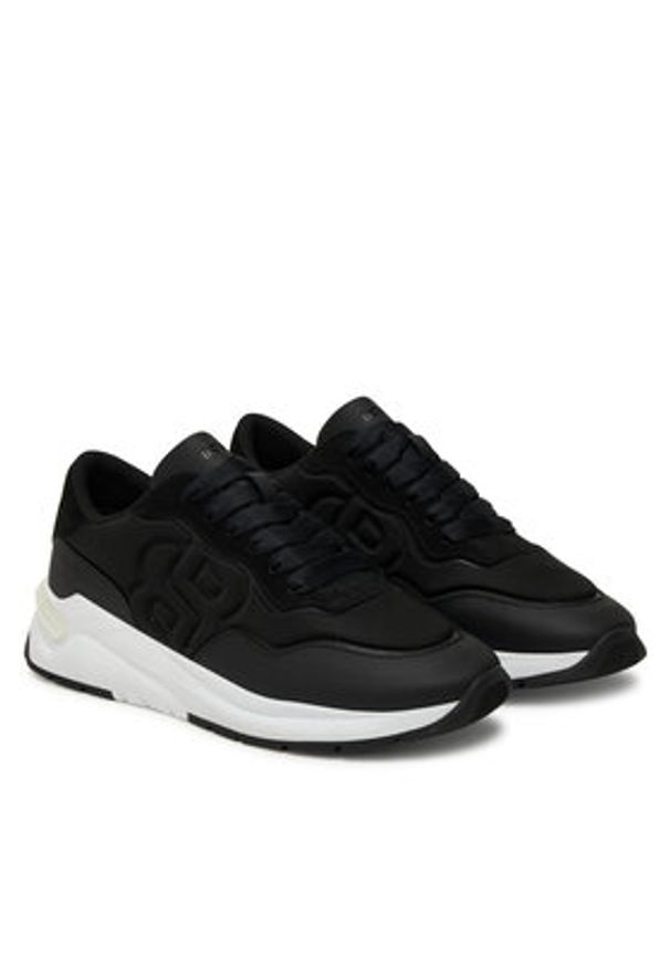BOSS Sneakersy Skylar 50547983 Czarny. Kolor: czarny. Materiał: materiał