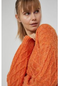 medicine - Medicine - Sweter Urban Punk. Kolor: pomarańczowy. Materiał: poliester. Długość rękawa: długi rękaw. Długość: długie #7