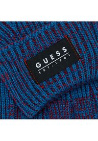 Guess Rękawiczki Męskie AM9335 POL02 Niebieski. Kolor: niebieski. Materiał: syntetyk