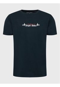 Night Addict T-Shirt MTS-NA574CRANES Czarny Relaxed Fit. Kolor: czarny. Materiał: bawełna #1