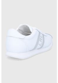 Lauren Ralph Lauren buty skórzane CAYDEN 802856981001.100 kolor biały. Nosek buta: okrągły. Zapięcie: sznurówki. Kolor: biały. Materiał: skóra #3