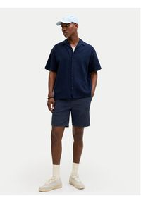 Jack & Jones Szorty materiałowe Jaiden 12295862 Granatowy Relaxed Fit. Kolor: niebieski. Materiał: bawełna #5