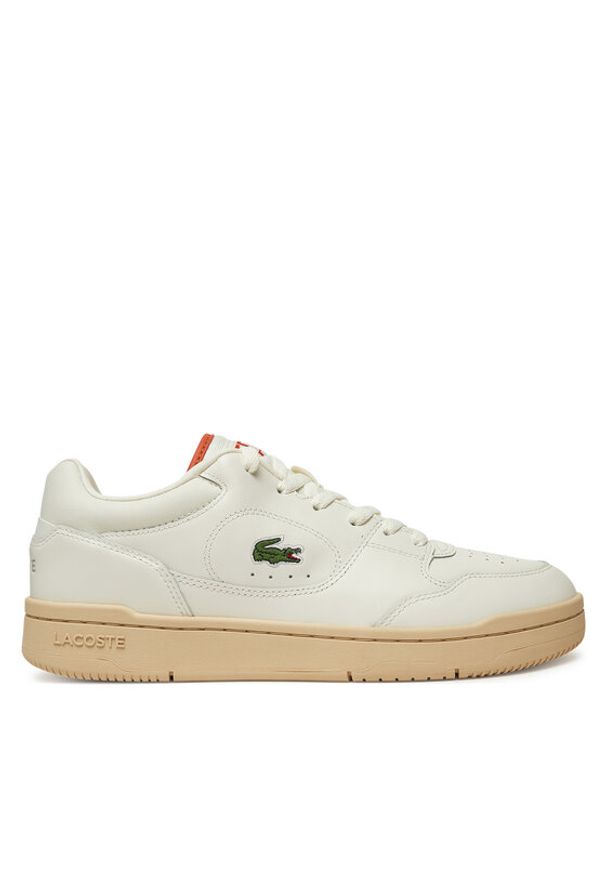 Lacoste Sneakersy 7-49SMA0052 Écru. Materiał: skóra