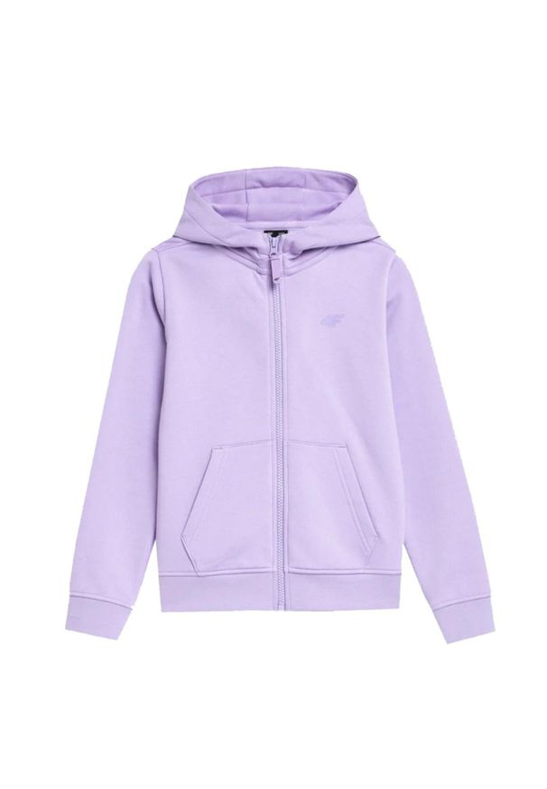 4f - Bluza Dziecięca 4F. Kolor: fioletowy