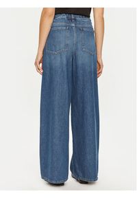 Weekend Max Mara Jeansy Abitata 2425186061600 Granatowy Wide Leg. Kolor: niebieski