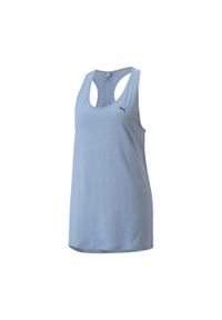 Puma - Tank Top treningowy damski PUMA Studio Foundation Relax. Kolor: niebieski. Sport: fitness #1