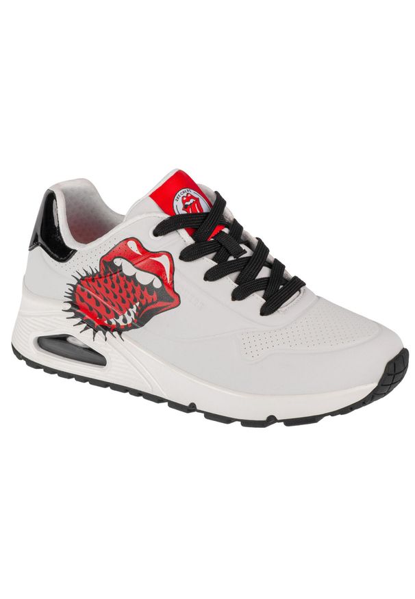 skechers - Buty do chodzenia damskie Skechers 177965WBK. Kolor: biały. Materiał: syntetyk, materiał. Szerokość cholewki: normalna. Model: Skechers Sport. Sport: turystyka piesza