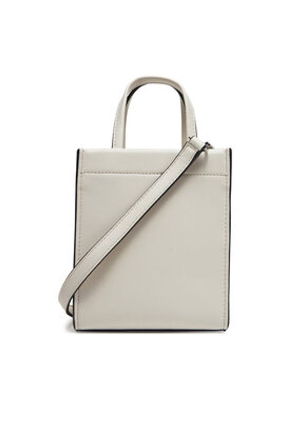 DKNY Torebka R44AZI34 Beżowy. Kolor: beżowy. Materiał: skórzane